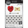 Valentines Texture Fades + Thinlits | Tim Holtz Vault Sidekick Side Order