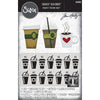 Coffee Letterboard Texture Fades + Thinlits | Tim Holtz Vault Sidekick Side Order