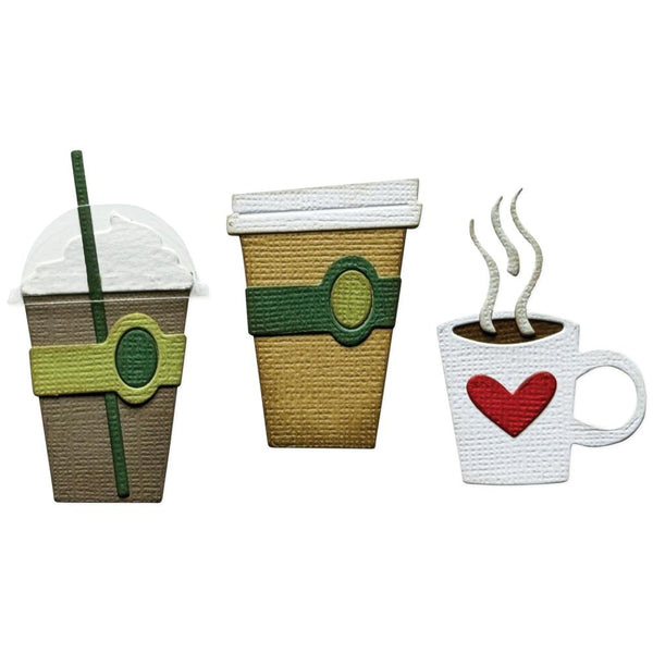 Coffee Letterboard Texture Fades + Thinlits | Tim Holtz Vault Sidekick Side Order