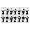 Coffee Letterboard Texture Fades + Thinlits | Tim Holtz Vault Sidekick Side Order