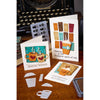 Coffee Letterboard Texture Fades + Thinlits | Tim Holtz Vault Sidekick Side Order