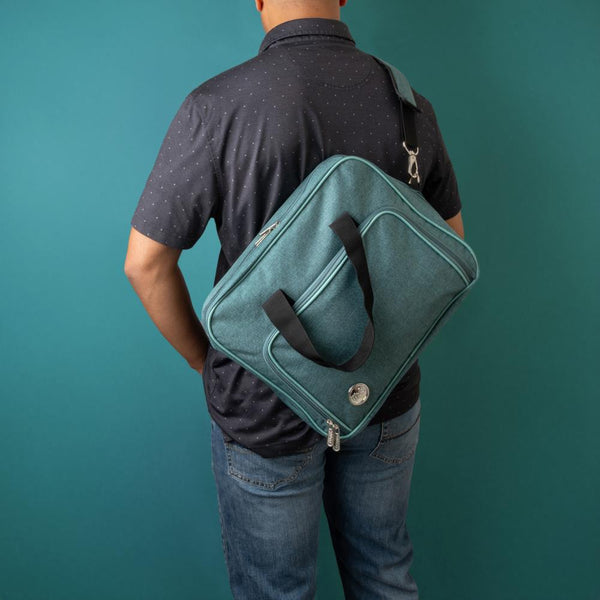 Crafter's Storage Shoulder Bag | Teal & Mint