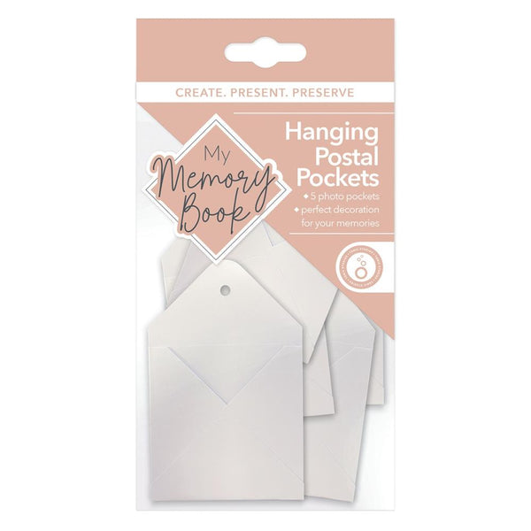 Memory Book Hanging Postal Pockets