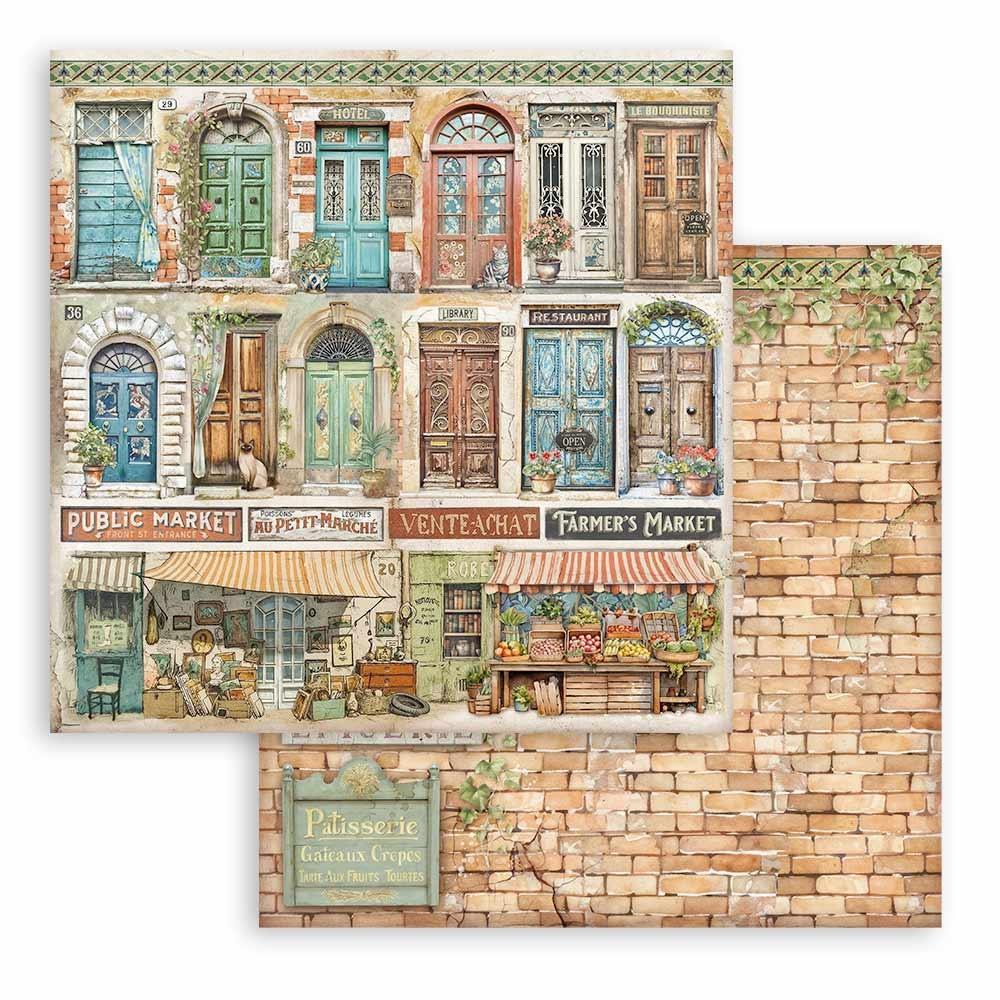 Art of Travelling 12x12 Double-Sided Paper Pad {clearance}