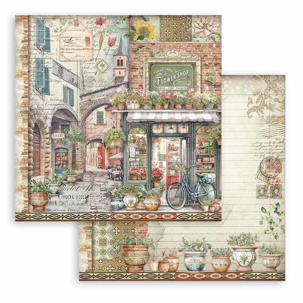 Art of Travelling 12x12 Double-Sided Paper Pad {clearance}