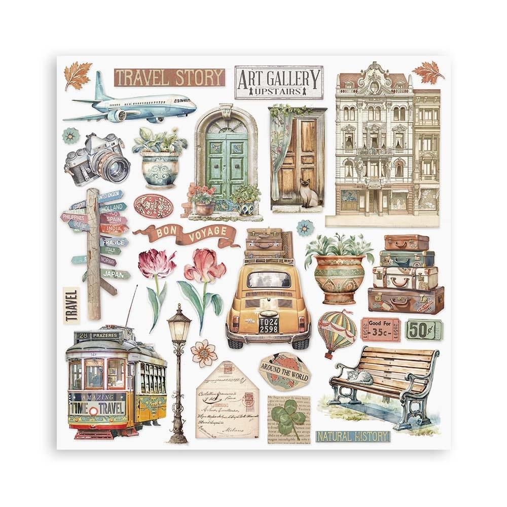 Art of Travelling 12x12 Double-Sided Paper Pad {clearance}
