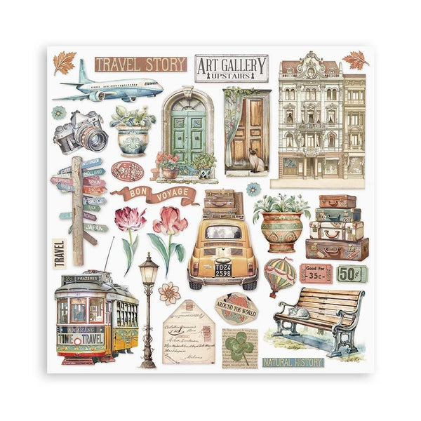 Art of Travelling 12x12 Double-Sided Paper Pad {clearance}
