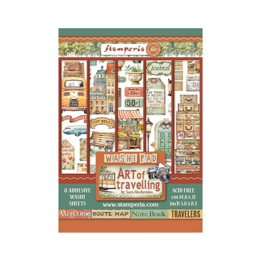 Art of Travelling A5 Washi Pad
