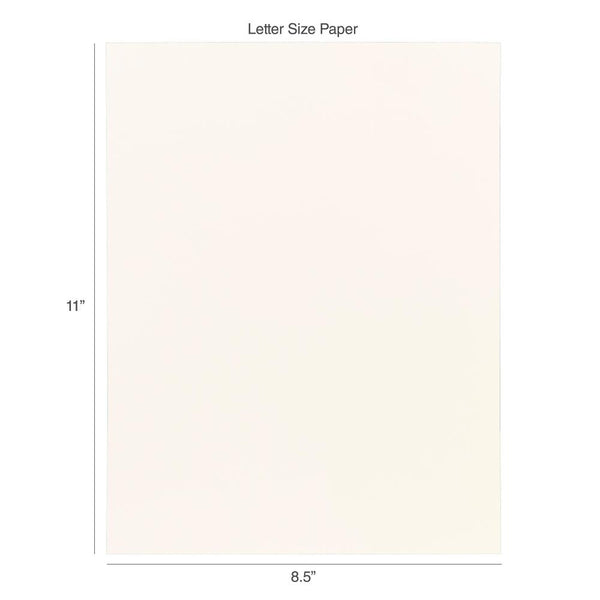 Ivory 110# Solid Core 8.5x11 Cardstock 50pk