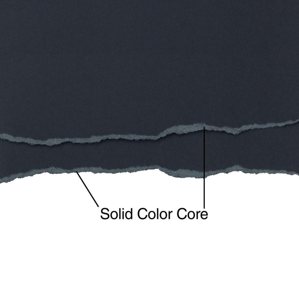 Midnight Black 110# Solid Core 8.5x11 Cardstock 50pk