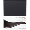 Midnight Black 110# Solid Core 8.5x11 Cardstock 50pk