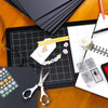 Midnight Black 110# Solid Core 8.5x11 Cardstock 50pk