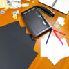 Midnight Black 110# Solid Core 8.5x11 Cardstock 50pk