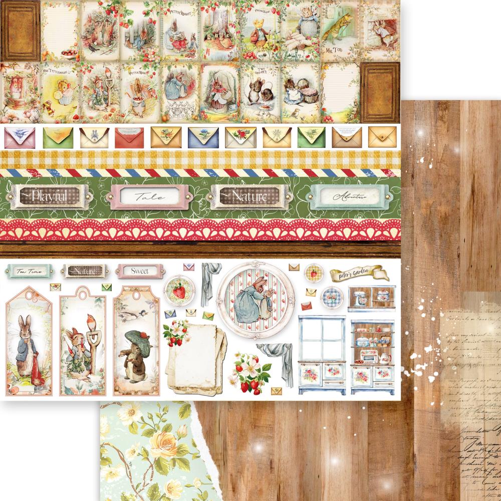 Peter's Garden 12x12 Paper Pack