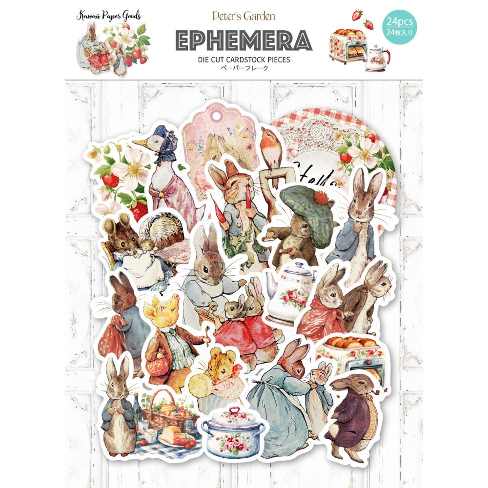 Peter's Garden Cardstock Ephemera