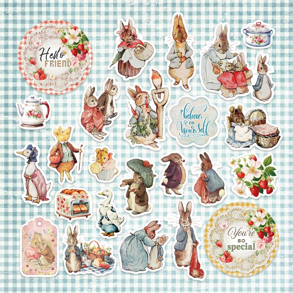 Peter's Garden Cardstock Ephemera