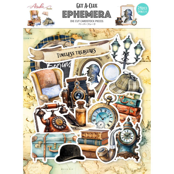 Get a Clue Cardstock Ephemera Die Cuts
