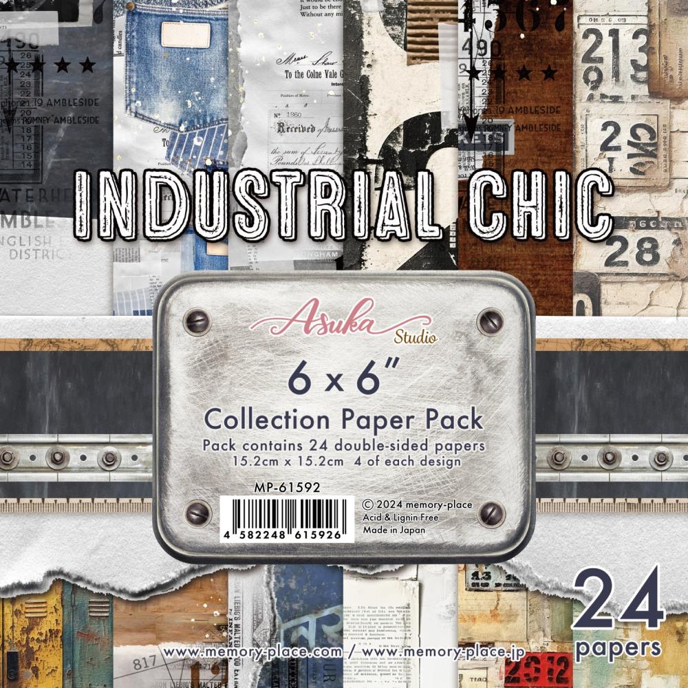 Industrial Chic 6x6 Collection Pack