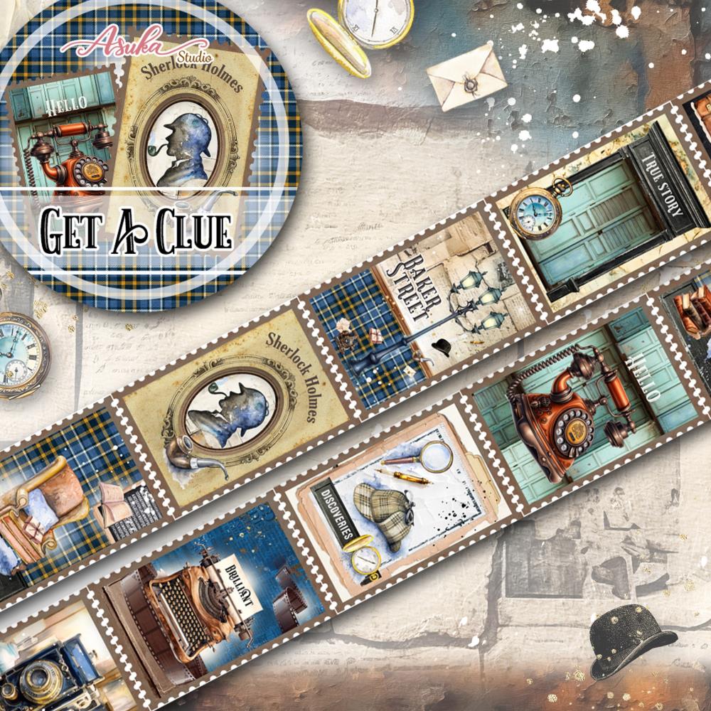 Get a Clue Washi Tape