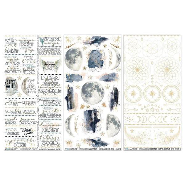 Starlight Dreams Blendable Rub-on Transfer Set {clearance}