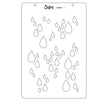 Drip, Drip, Drop Stamp + Stencil Set | Stacey Park