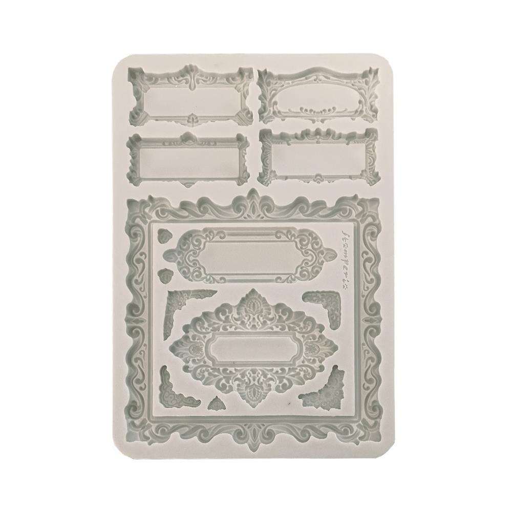 Gothic Label A5 Silicone Mould