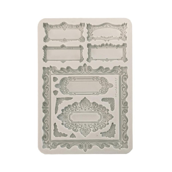 Gothic Label A5 Silicone Mould
