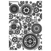 Gears Texture Fades Embossing Folder | Tim Holtz 2025 Vault Release