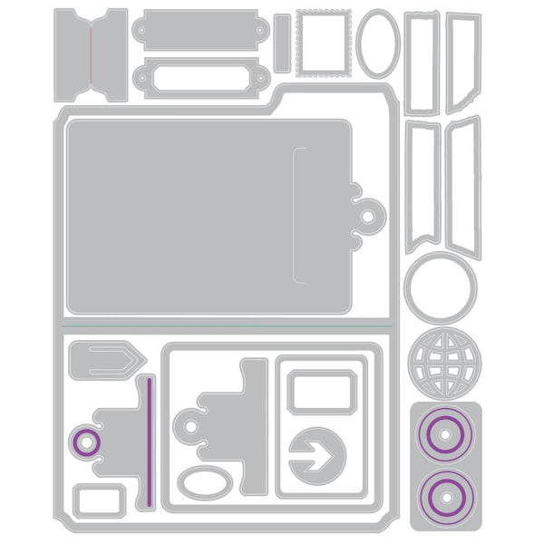 Noteworthy Die Set | Tim Holtz Vault Release No. 3