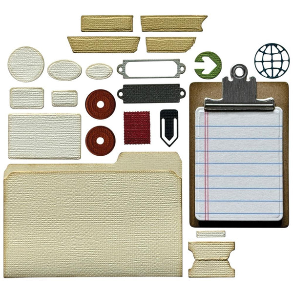 Noteworthy Die Set | Tim Holtz Vault Release No. 3