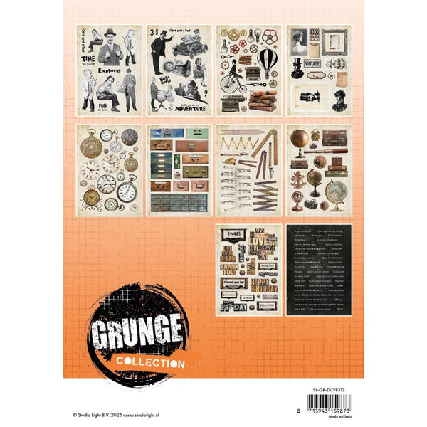 Grunge Elements Paper Pad No. 312