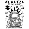 Ad Astra A6 Stamp + A5 Stencil Set | Cat Kerr