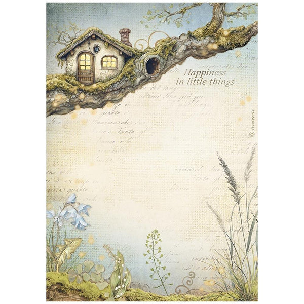 Hidden Grove Treehouse A4 Rice Paper | Farrel Tailor {clearance}