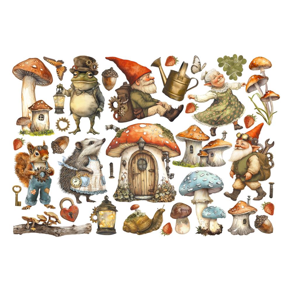 Hidden Grove Adhesive Die Cut Ephemera | Farrel Tailor