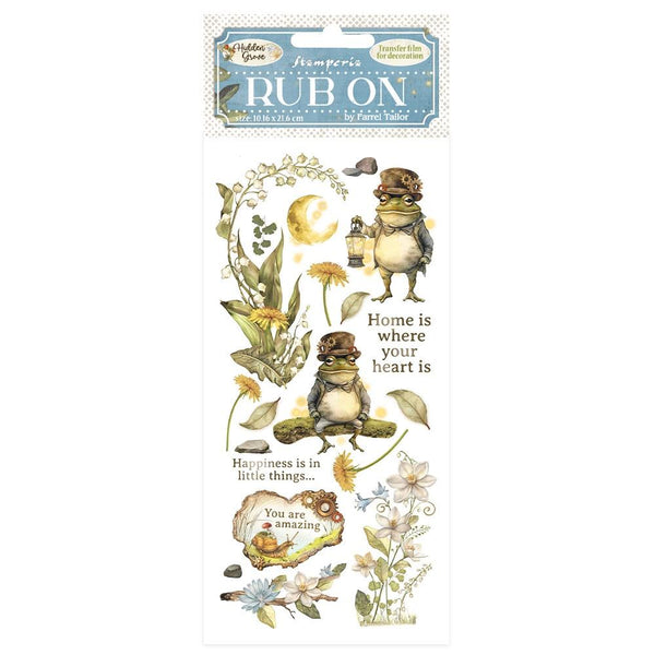 Hidden Grove Mr. Frog Rub-Ons | Farrel Tailor