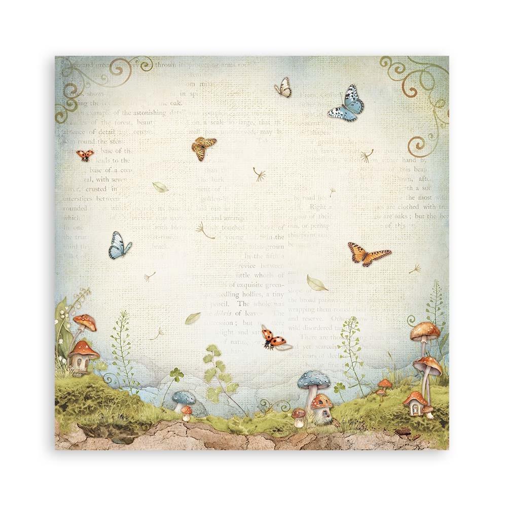Hidden Grove 12x12 Single-Sided Paper Pad | Farrel Tailor
