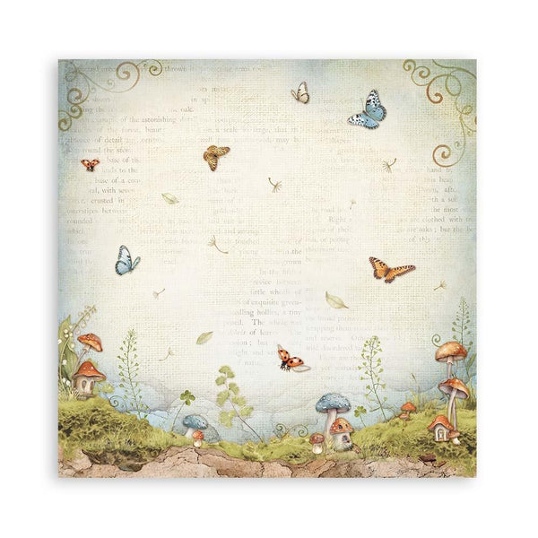 Hidden Grove 12x12 Single-Sided Paper Pad | Farrel Tailor