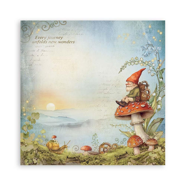 Hidden Grove 12x12 Single-Sided Paper Pad | Farrel Tailor