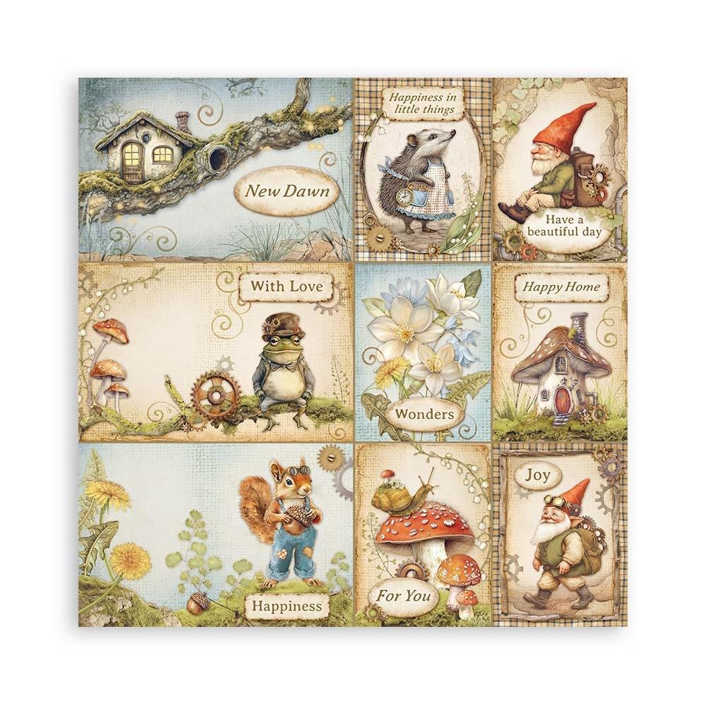 Hidden Grove 12x12 Single-Sided Paper Pad | Farrel Tailor