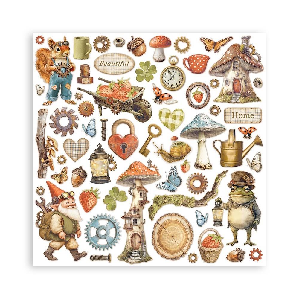 Hidden Grove 12x12 Single-Sided Paper Pad | Farrel Tailor