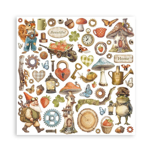 Hidden Grove 12x12 Single-Sided Paper Pad | Farrel Tailor