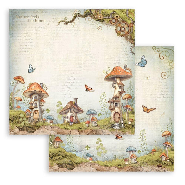 Hidden Grove 12x12 Double-Sided Paper Pad | Farrel Tailor