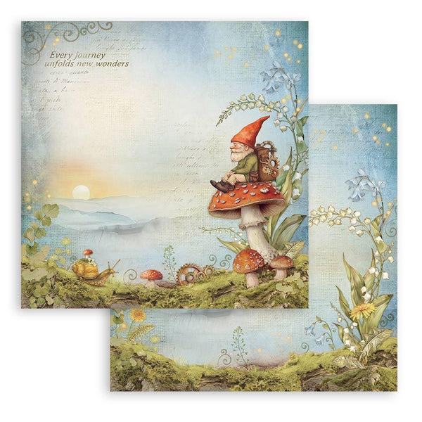 Hidden Grove 12x12 Double-Sided Paper Pad | Farrel Tailor