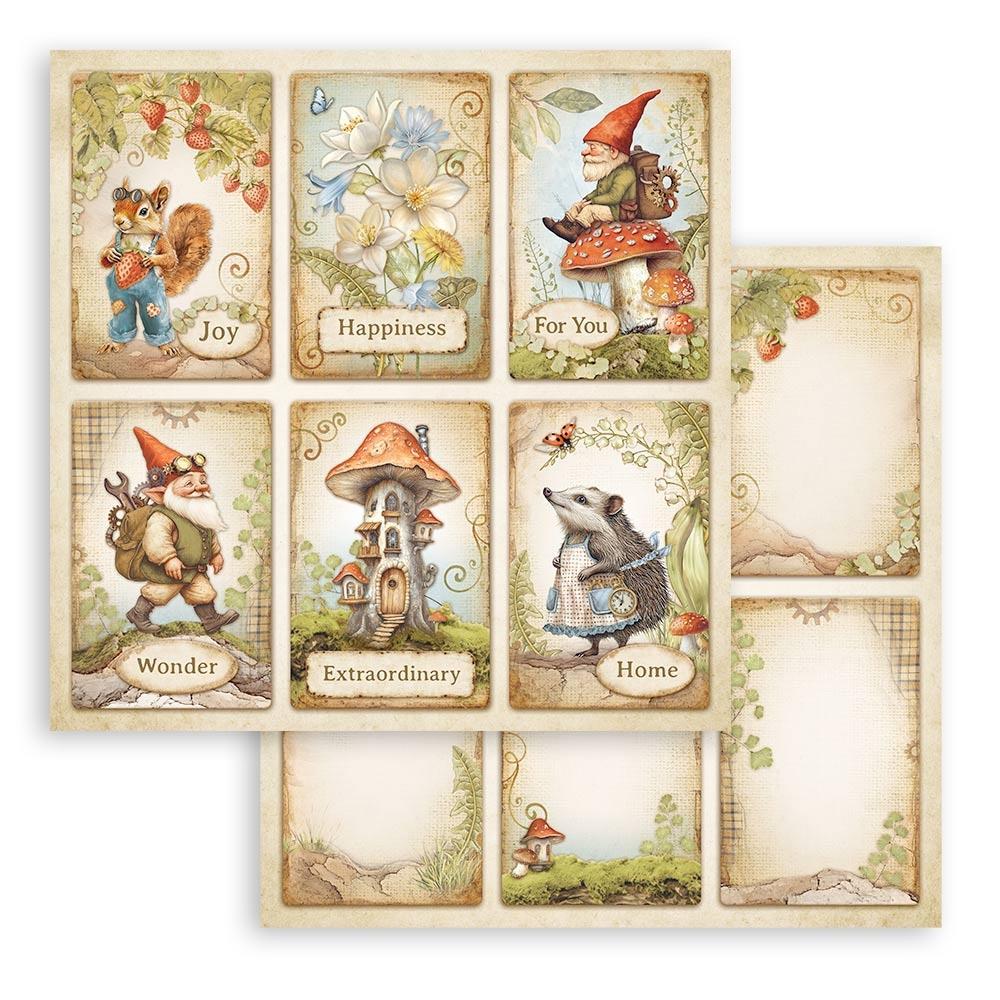 Hidden Grove 12x12 Double-Sided Paper Pad | Farrel Tailor