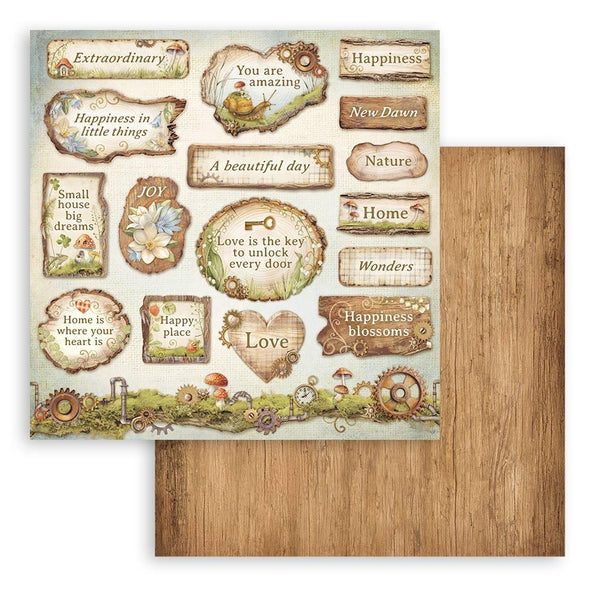 Hidden Grove 12x12 Double-Sided Paper Pad | Farrel Tailor