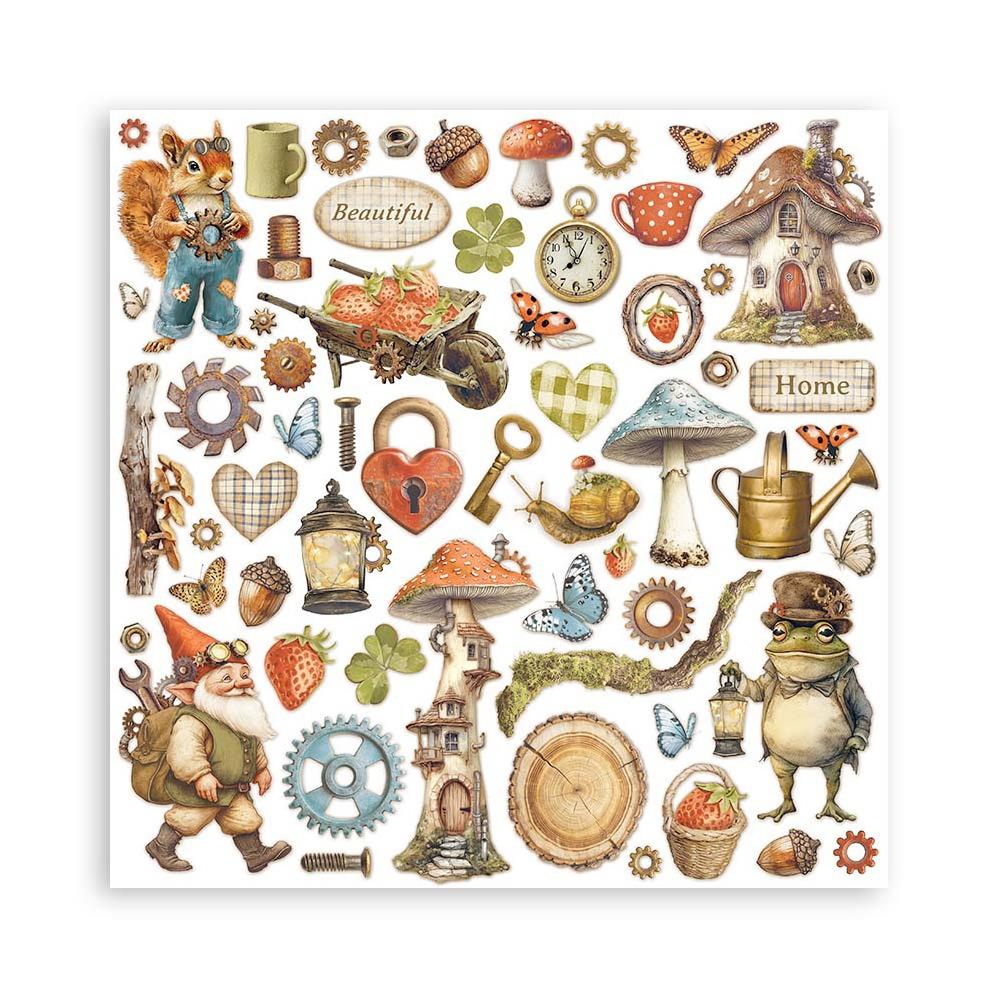 Hidden Grove 12x12 Double-Sided Paper Pad | Farrel Tailor