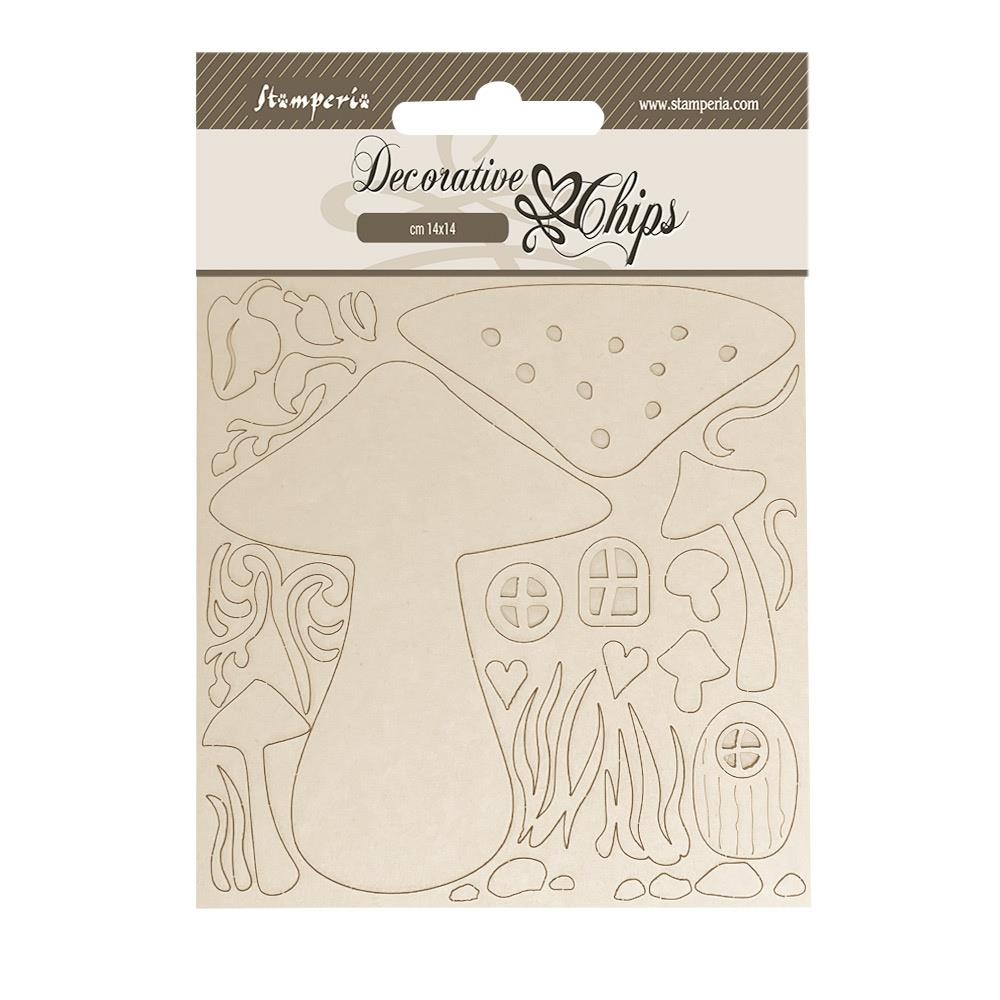 Mushroom Decorative Chips | Hidden Grove {clearance}