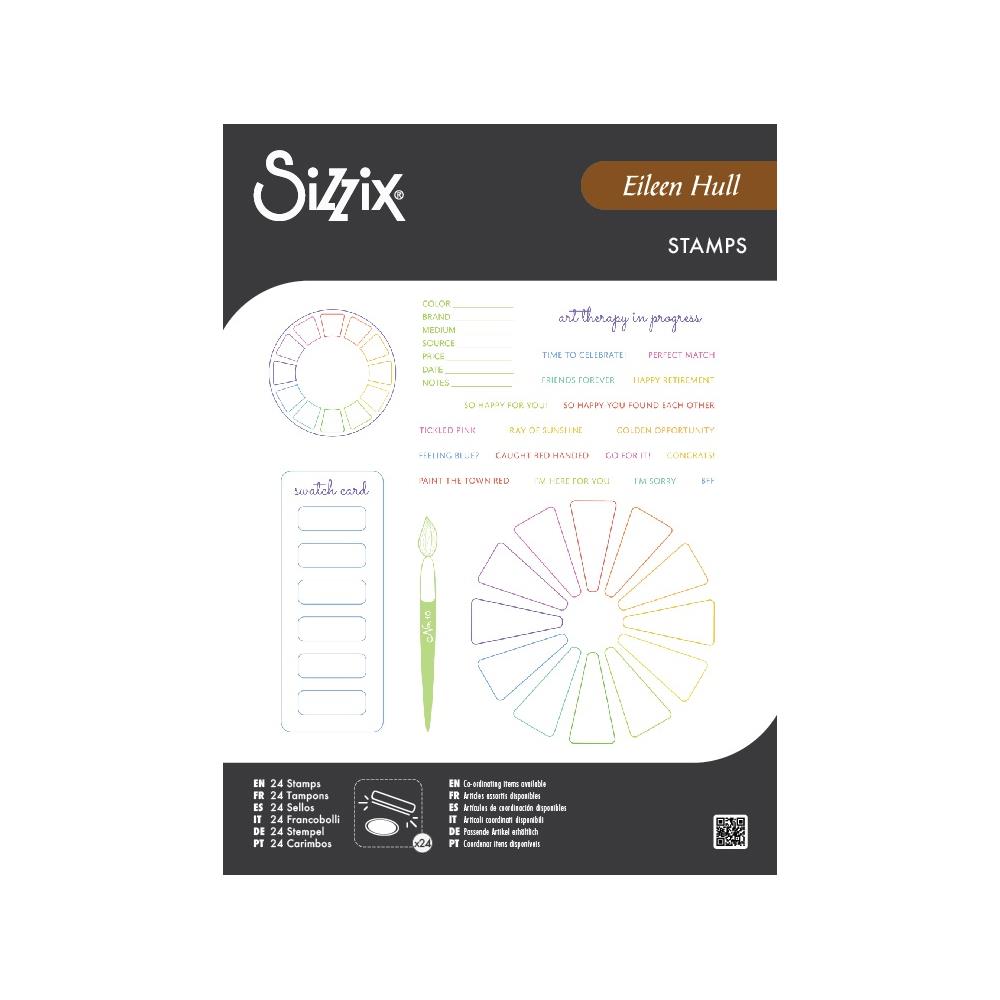 {coming soon!} Swatch Cards A5 Clear Stamp Set | Eileen Hull