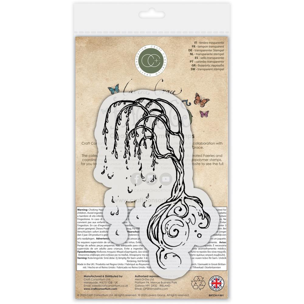 Willow Tree Clear Stamp | Faeries Collection