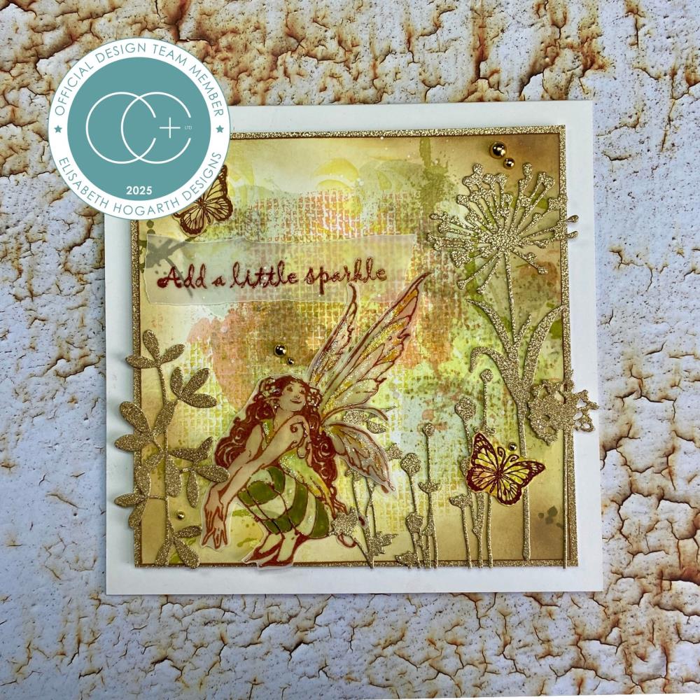 Crouching Faerie Clear Stamp | Faeries Collection